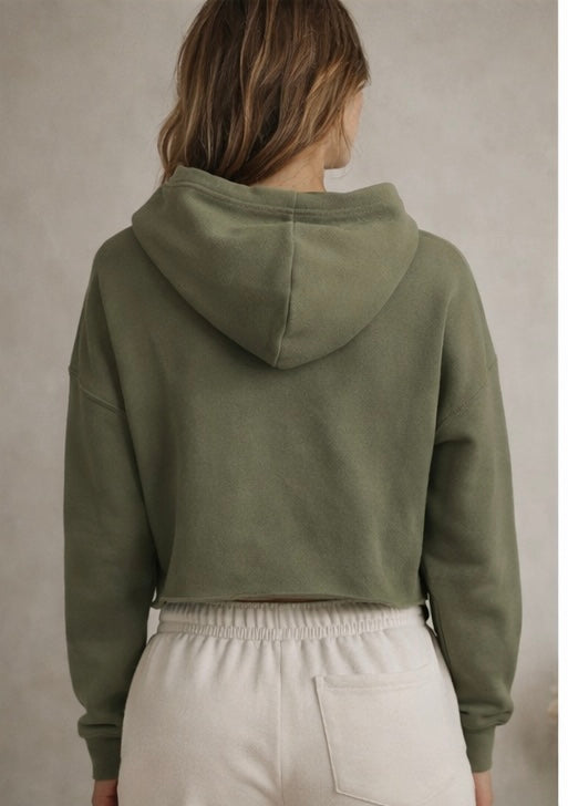 KIND. Crop Hoodie